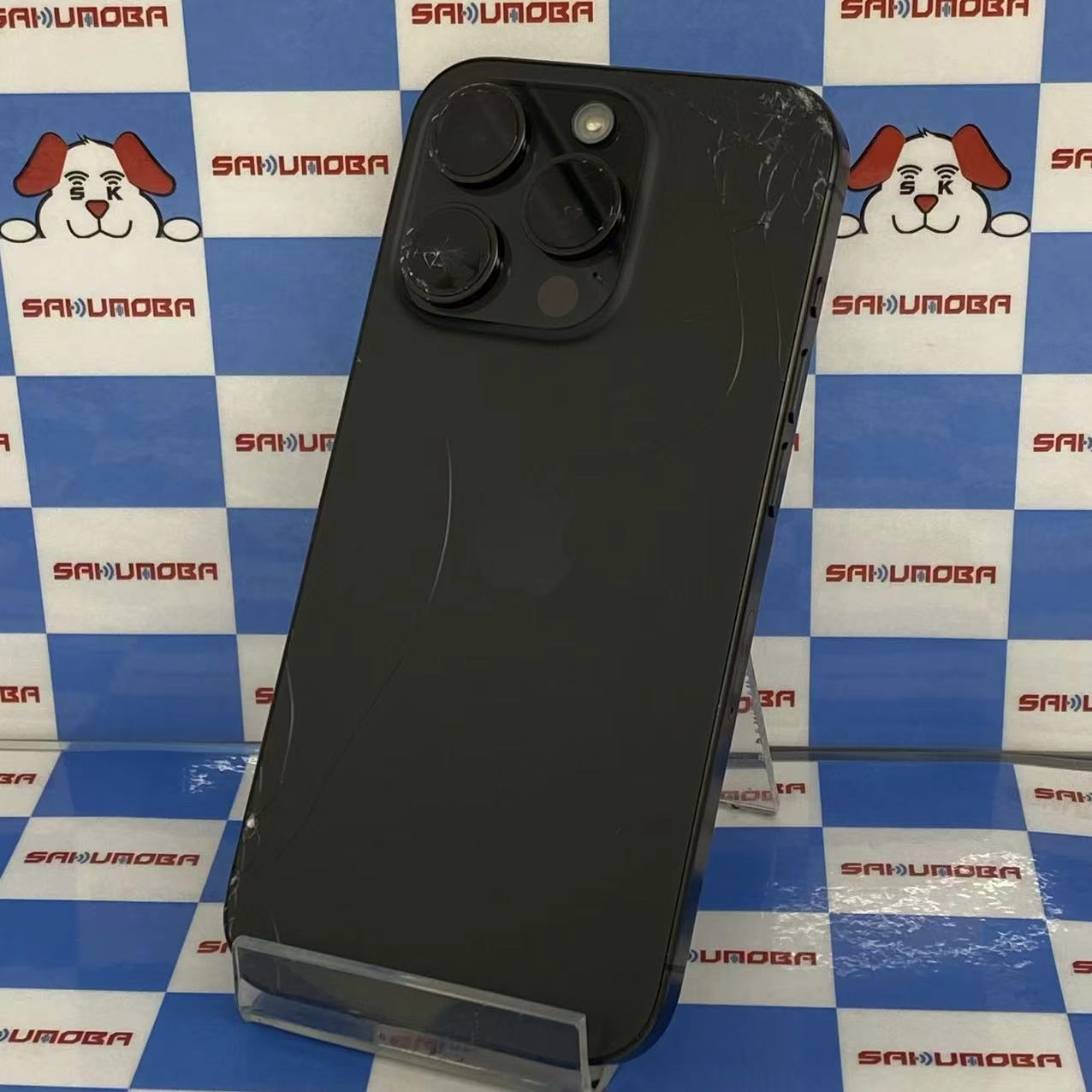iPhone15 Pro 256GB ブラックチタニウム NTUC3J/A AU版SIMフリージャンク品 au