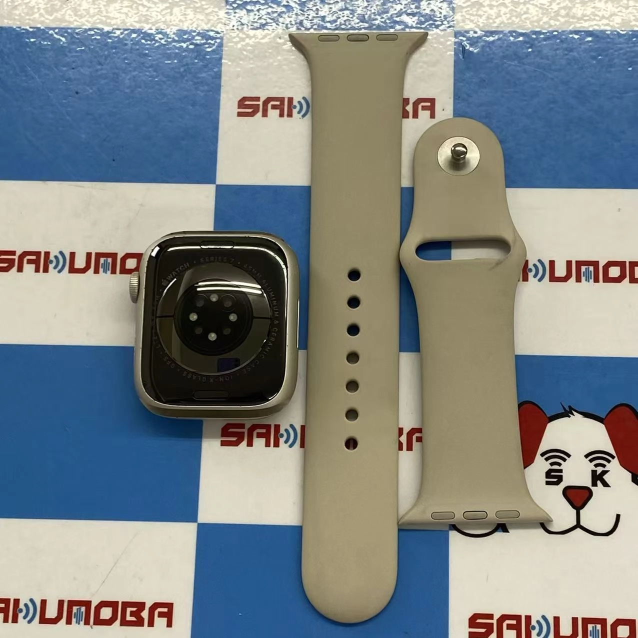 Apple Watch Series7 45mm GPS+Cellularモデル 32GB スターライト 3J423J/A SIMフリー