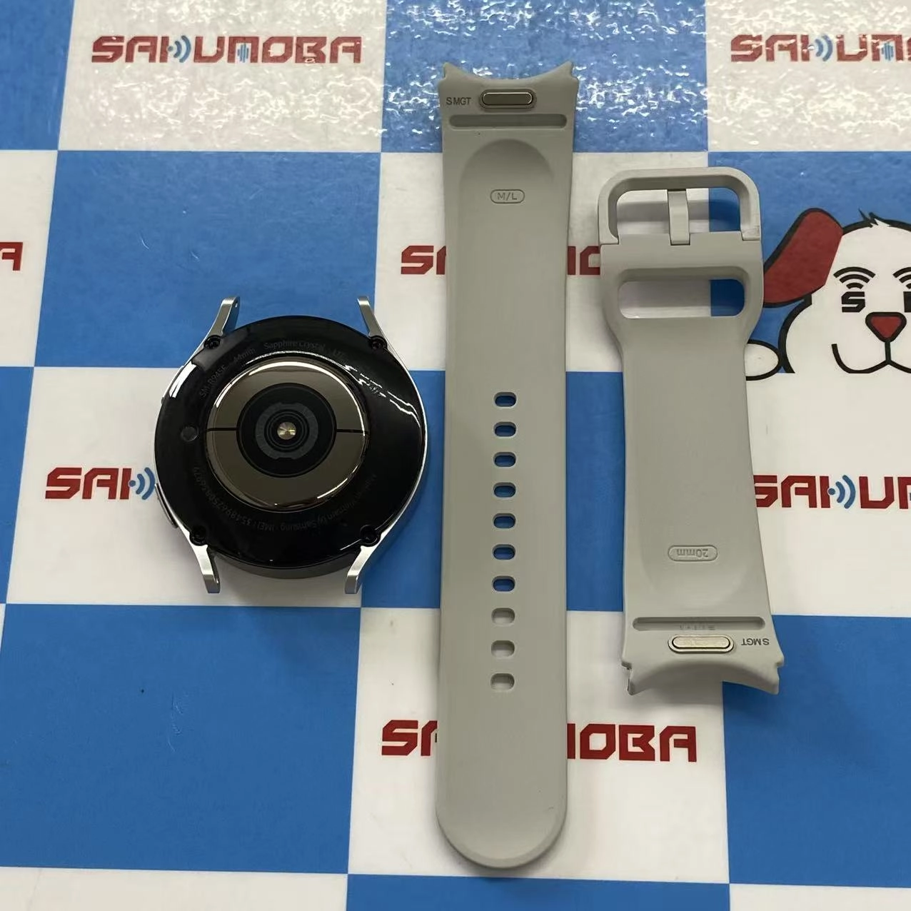 Galaxy Watch 6 44mm LTEモデル 2GB/16GB シルバー SM-R945F AU版SIMフリー au