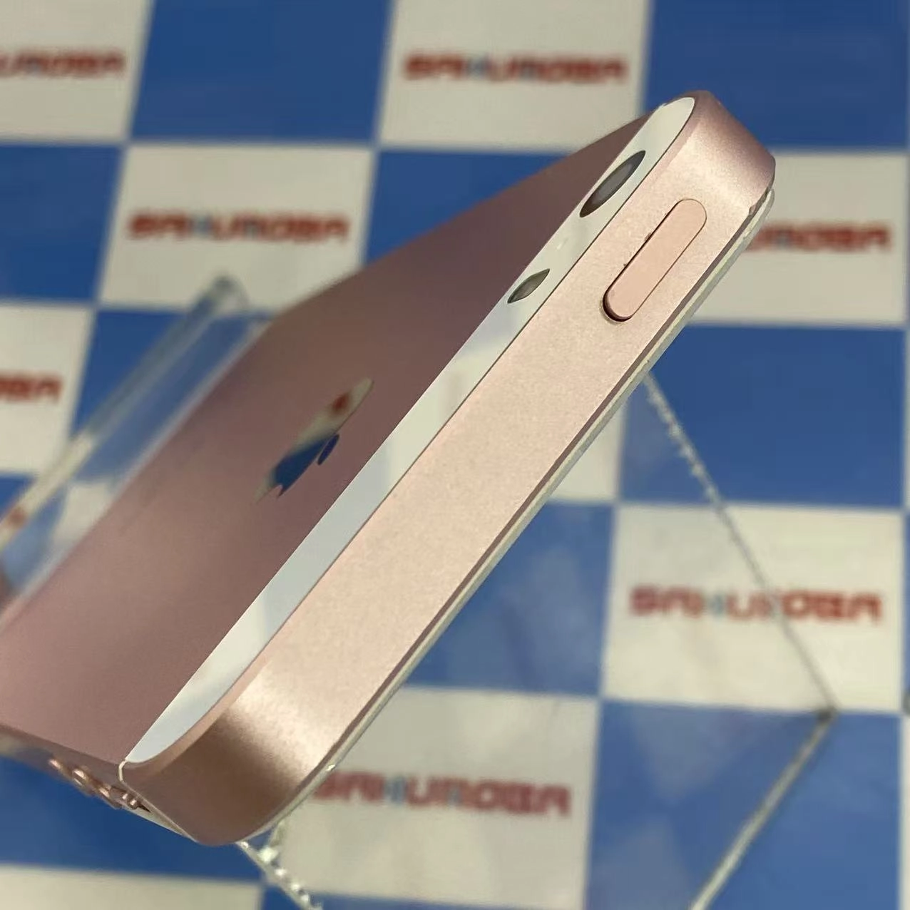 iPhoneSE 128GB ローズゴールド MP892J/A AU版SIMフリー訳あり品 au