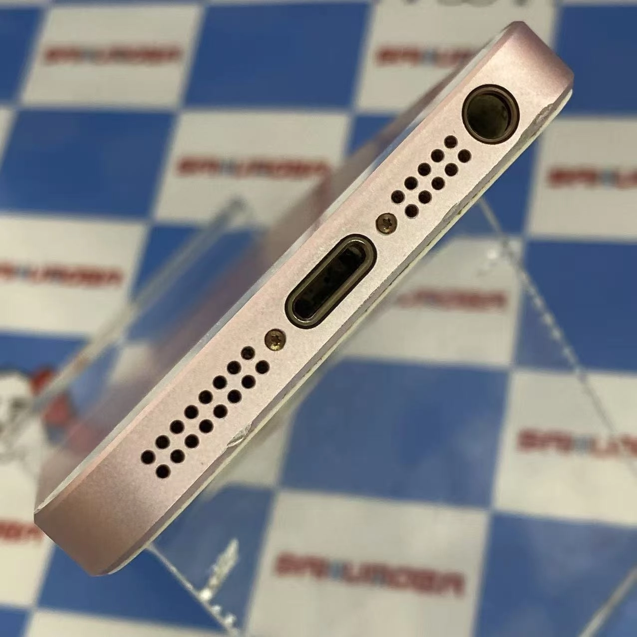 iPhoneSE 128GB ローズゴールド MP892J/A AU版SIMフリー訳あり品 au