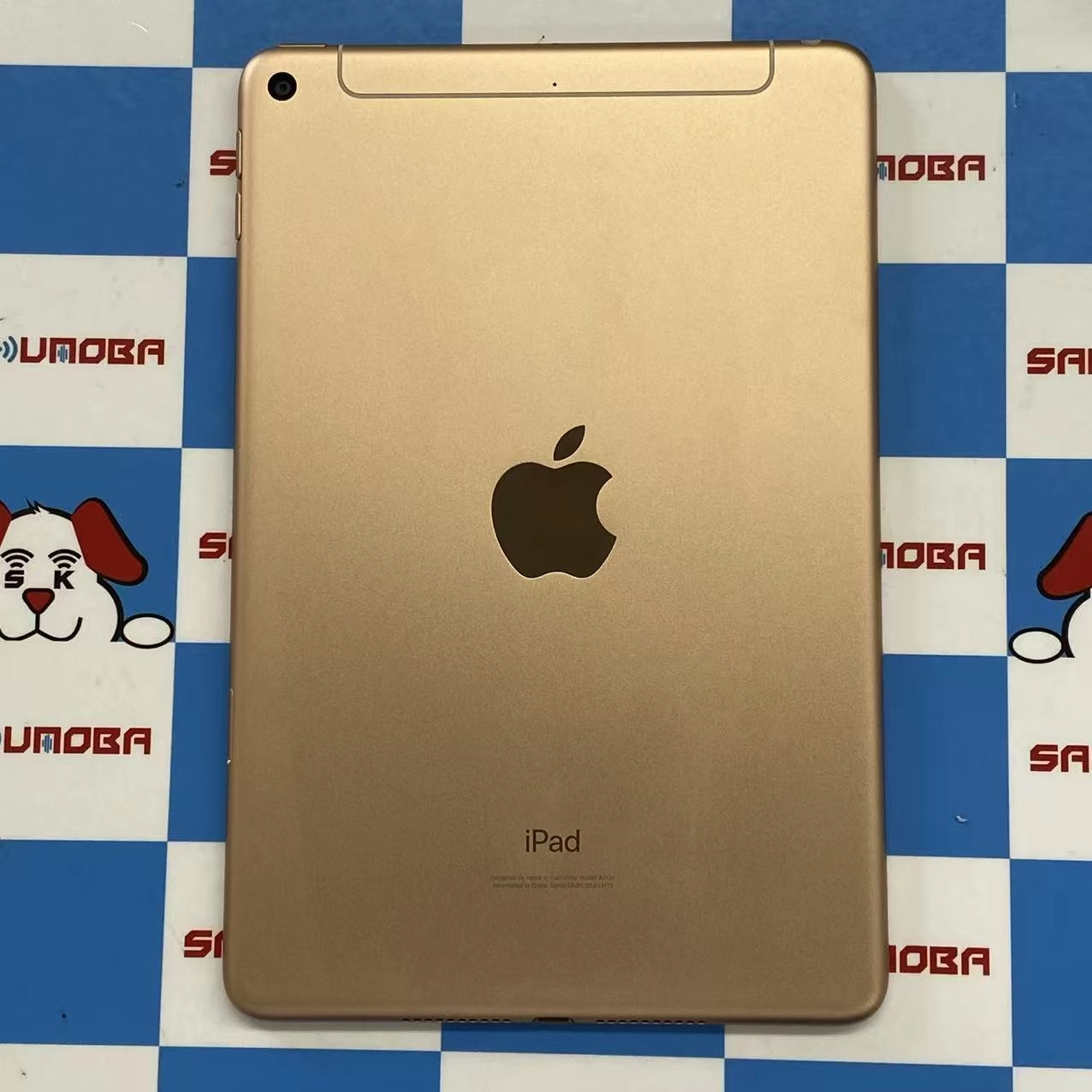 iPad mini 第5世代 Wi-Fi+Cellular モデル 64GB ゴールド MUX72J/A SoftBank版SIMフリー訳あり美品