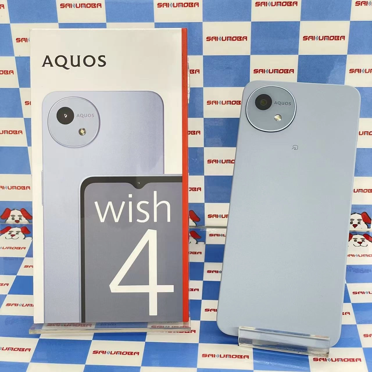 AQUOS Wish4 64GB ブルー SH-M27 楽天モバイル版SIMフリー 極美品
