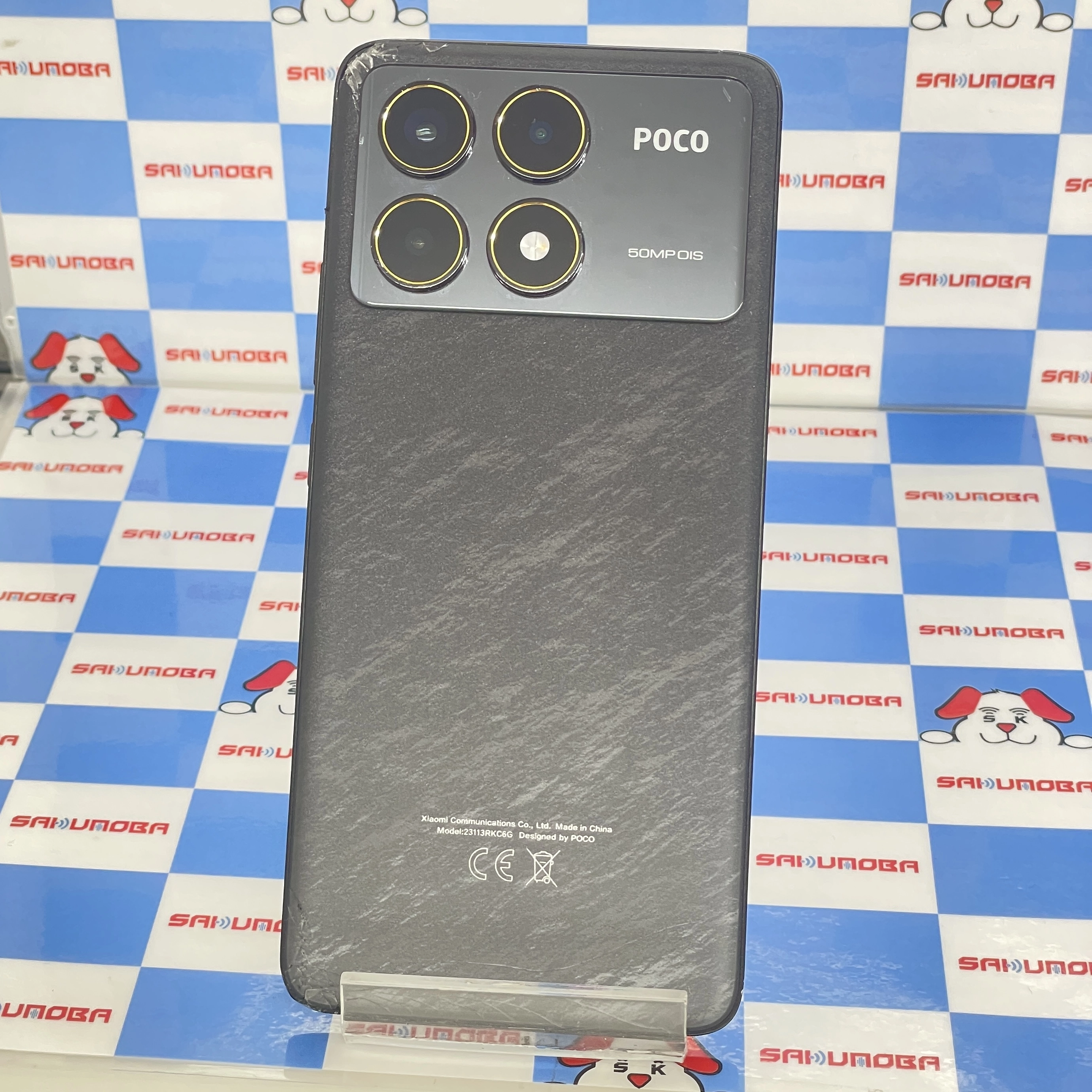 Xiaomi POCO F6 Pro 12GB/256GB ブラック 23113RKC6G SIMフリー ジャンク品