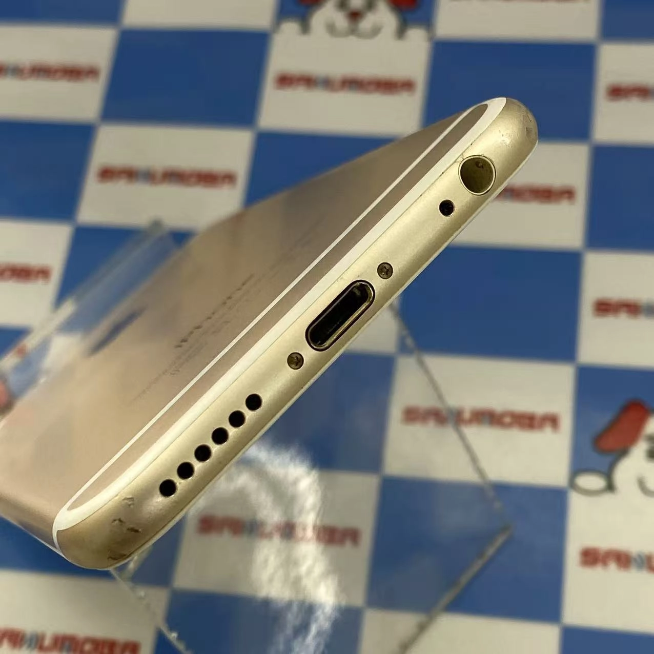 iPhone6 16GB ゴ-ルド MG492J/A au訳あり品