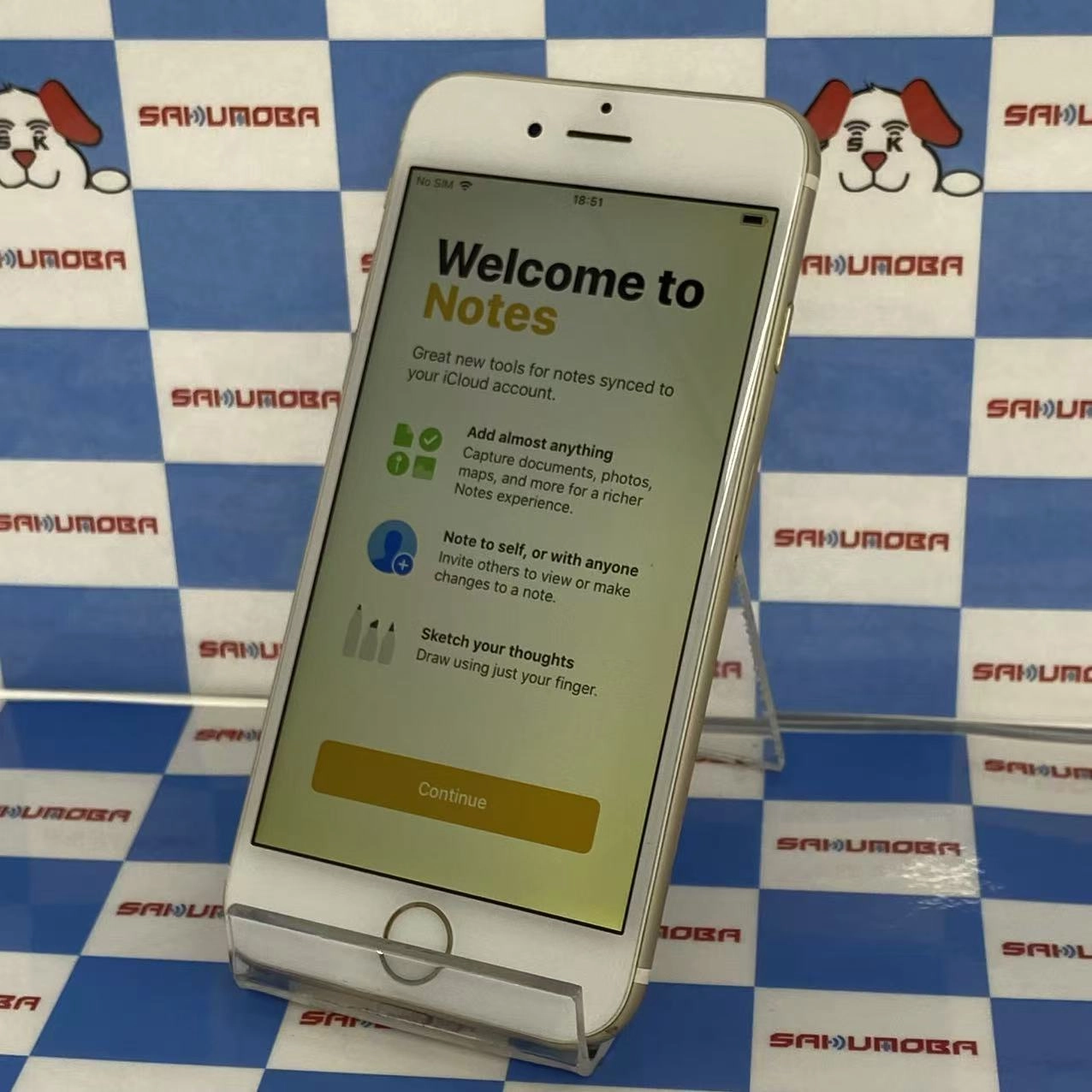 iPhone6 16GB ゴ-ルド MG492J/A au訳あり品