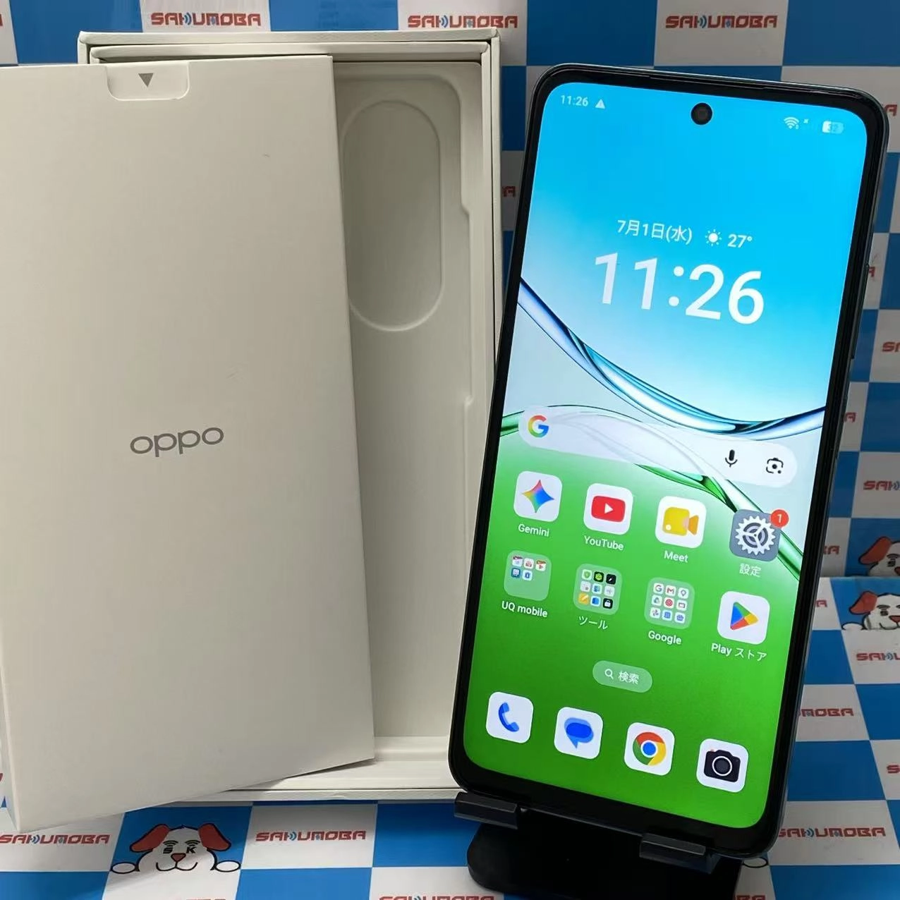OPPO A5 5G 128GB グリーン OPG06 UQmobile版SIMフリー