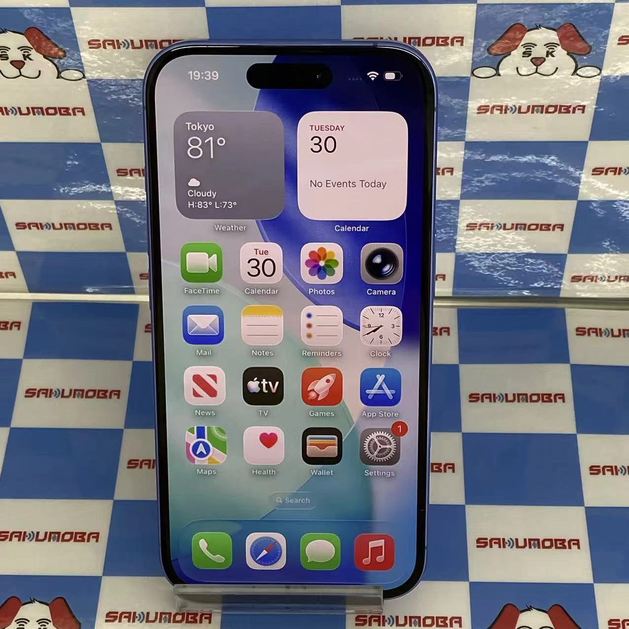 iPhone16 128GB ウルトラマリン MYDU3J/A AU版SIMフリー au