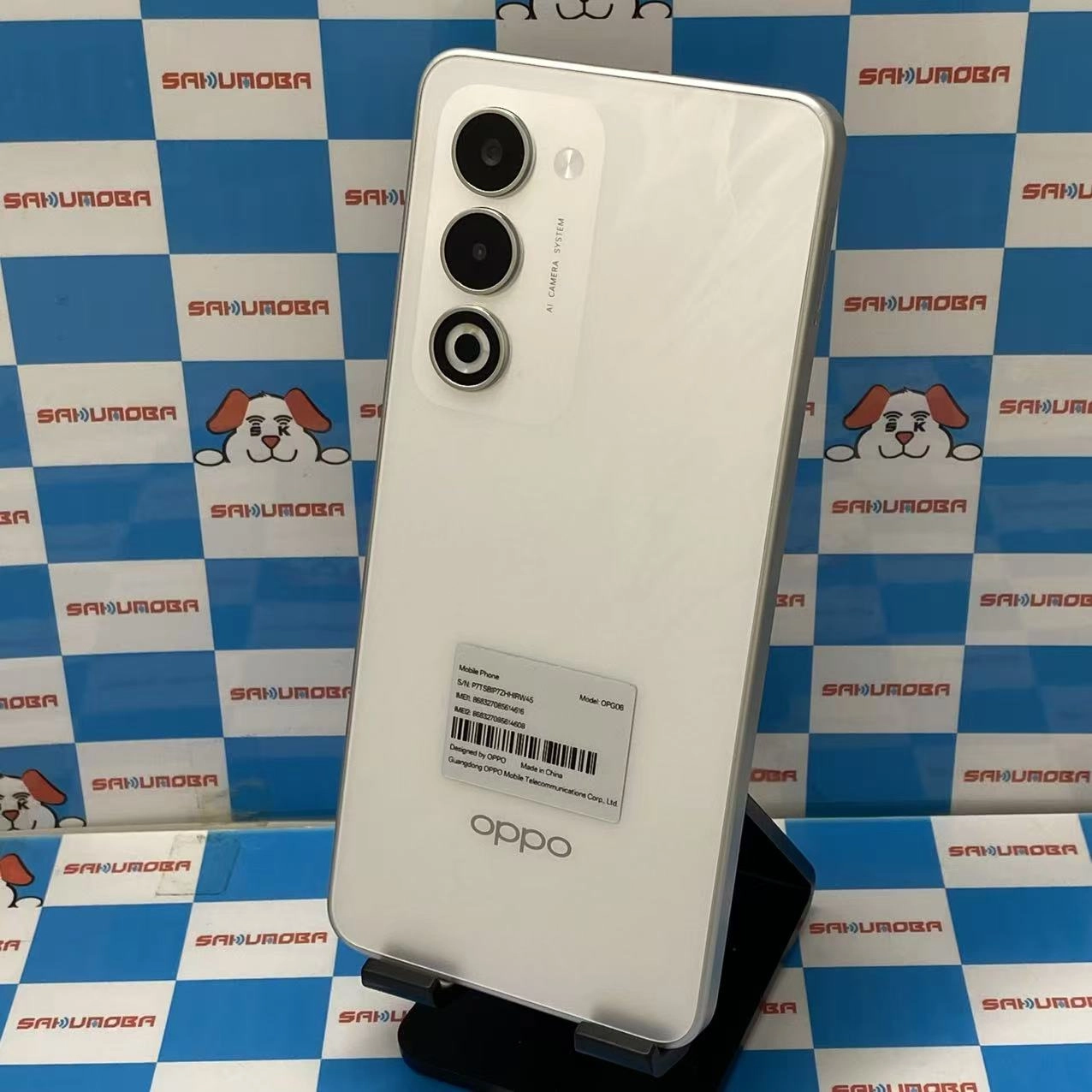 OPPO A5 5G 128GB ホワイト OPG06 UQmobile版SIMフリー 新品同様