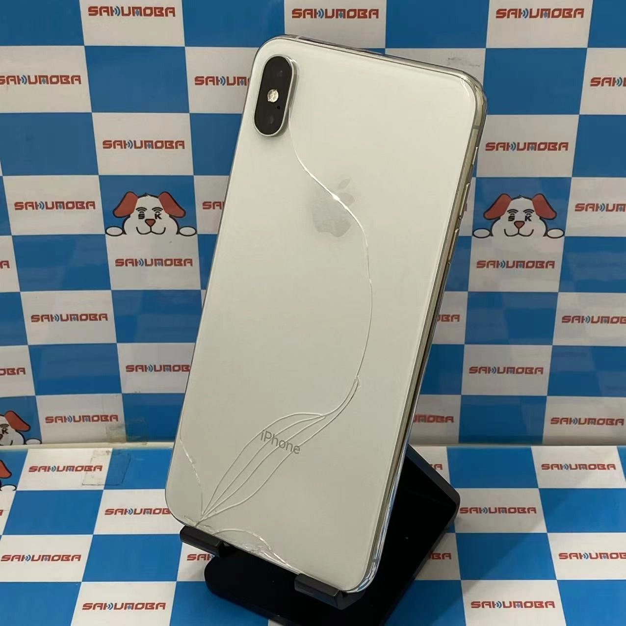 iPhoneXS Max 64GB シルバー MT6R2J/A AU版SIMフリー ジャンク品 au