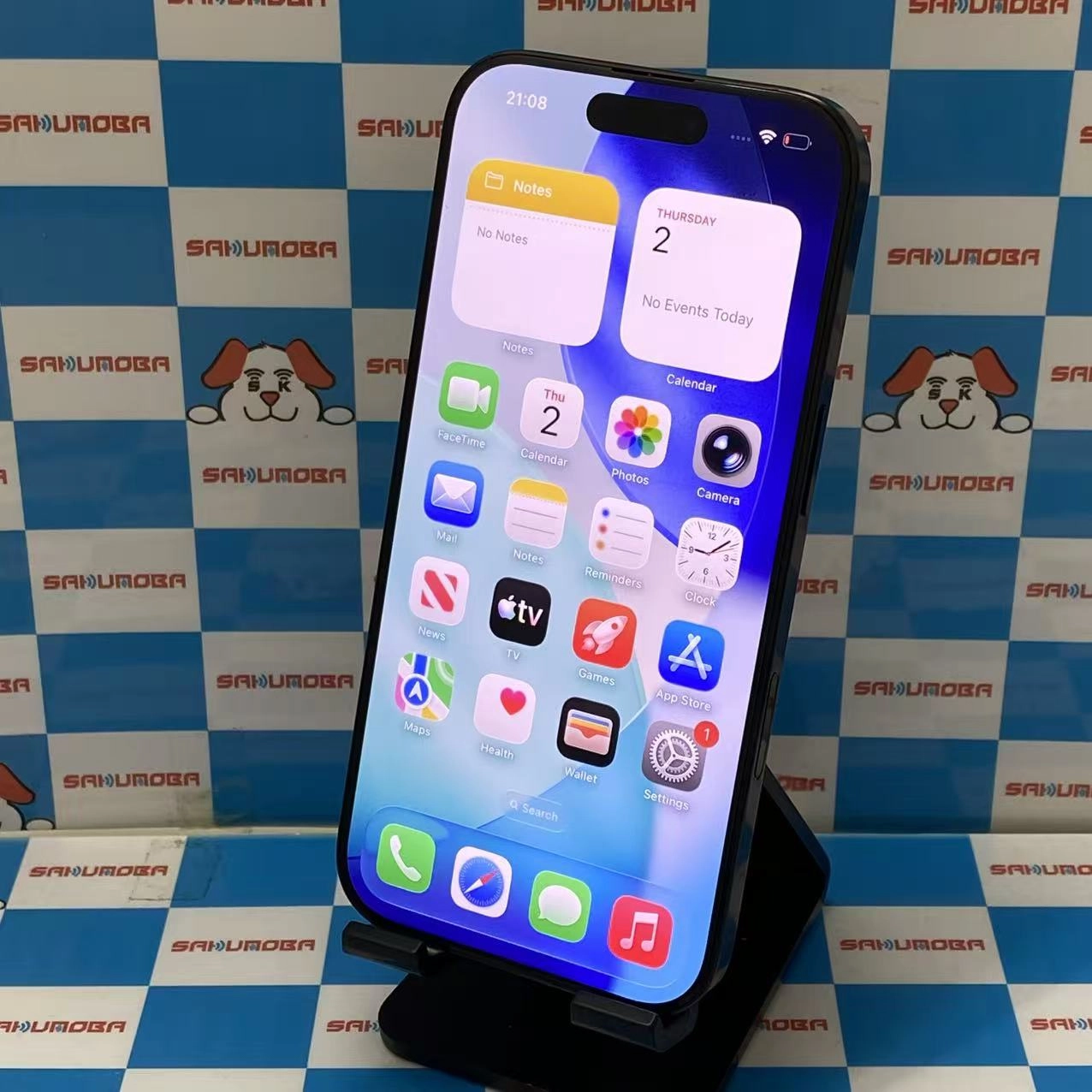 iPhone16 Pro 256GB ブラックチタニウム MYN03J/A SoftBank版SIMフリー 極美品