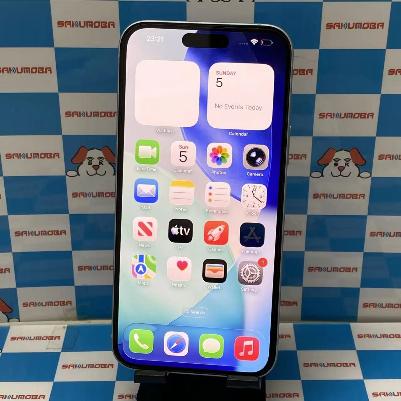 iPhone15 Plus 128GB ブルー NU0D3J/A AU版SIMフリー 交換未使用品