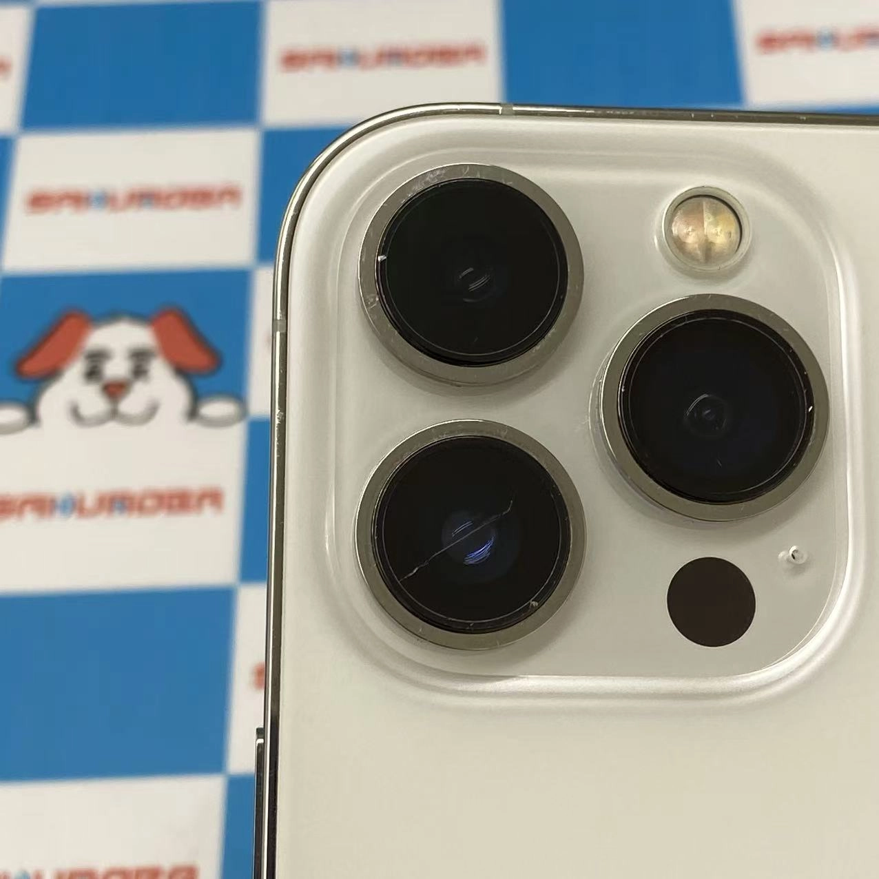 iPhone13 Pro Max 128GB シルバー MLJ53J/A SoftBank版SIMフリー ジャンク品