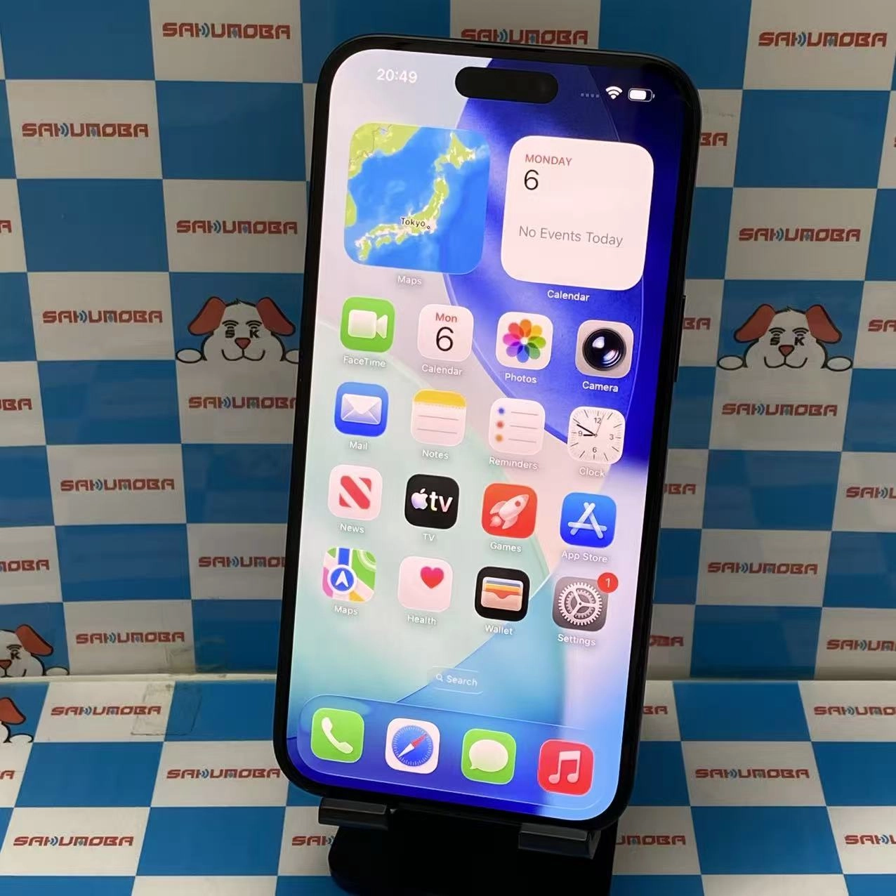 iPhone16 Plus 128GB ブラック MXVA3J/A SoftBank版SIMフリー