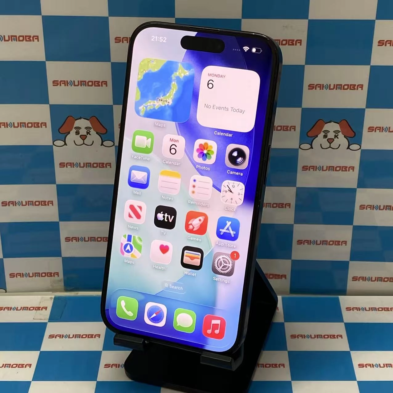 iPhone15 Pro 256GB ブルーチタニウム MTUG3J/A AU版SIMフリー au