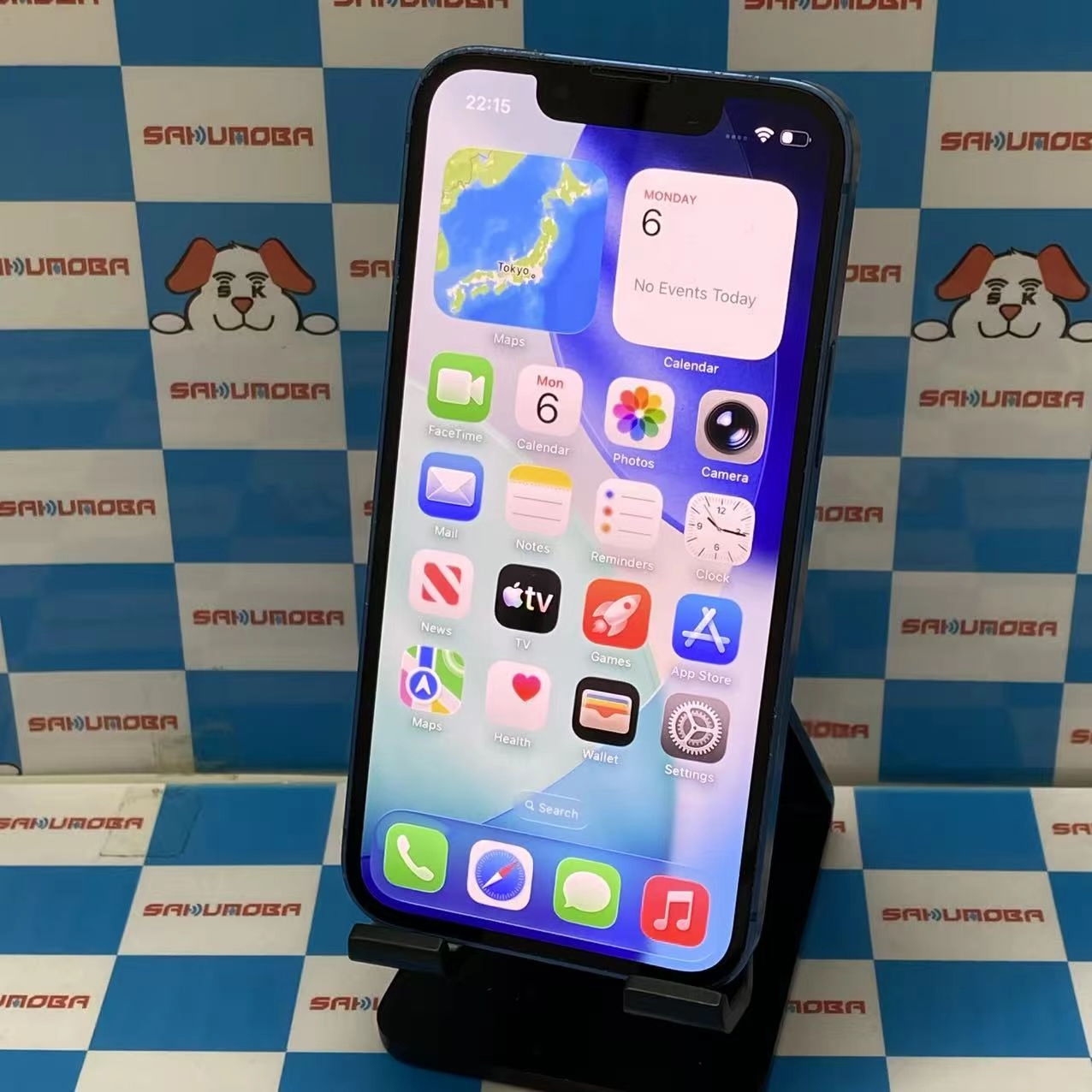 iPhone13 mini 128GB ブルー MLJH3J/A AU版SIMフリー ジャンク品