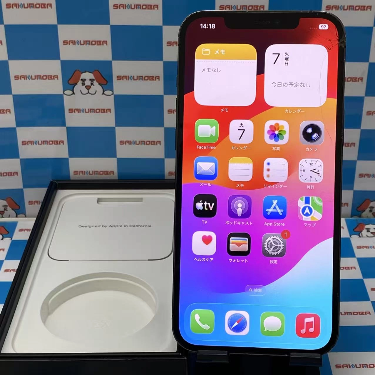 iPhone12 Pro Max 128GB パシフィックブルー MGCX3J/A docomo版SIMフリー ジャンク品