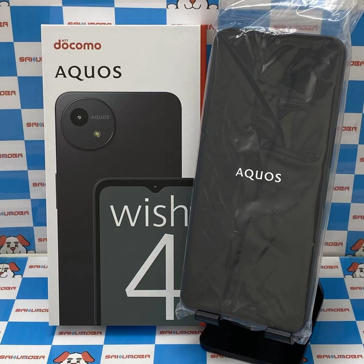 AQUOS wish4 4GB/64GB ブラック SH-52E docomo版SIMフリー 開封未使用品