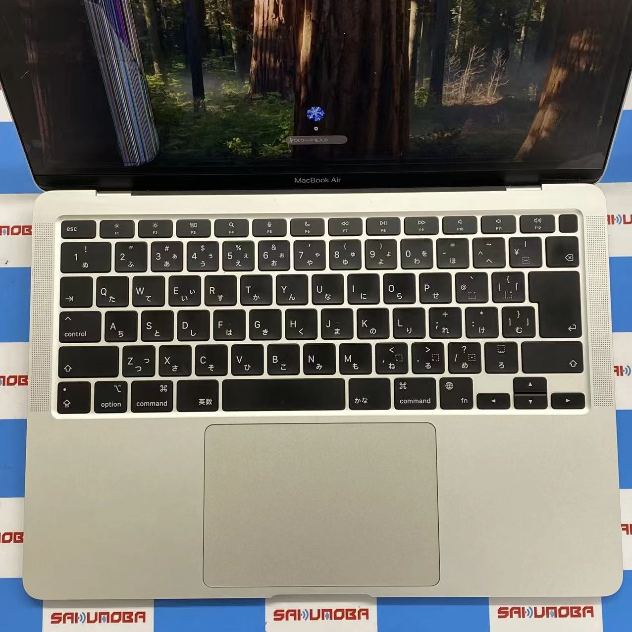 MacBook Air 13インチ Late2020 Apple M1(CPU:8C/GPU:8C)8GB/512GB シルバー A2337 ジャンク品