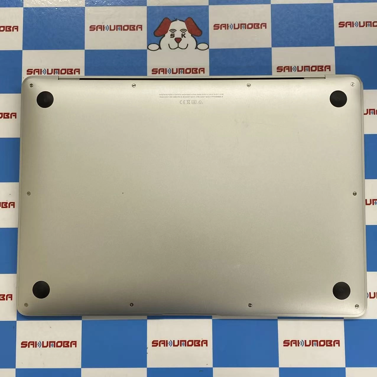 MacBook Air 13インチ Late2020 Apple M1(CPU:8C/GPU:8C)8GB/512GB シルバー A2337 ジャンク品