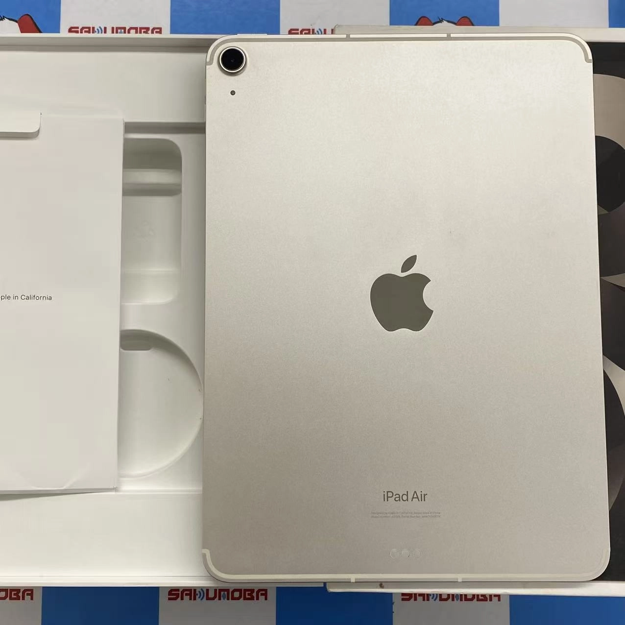 iPad Air 第5世代 Wi-Fi+Cellularモデル 64GB スターライト NM6V3J/A SIMフリー ジャンク品