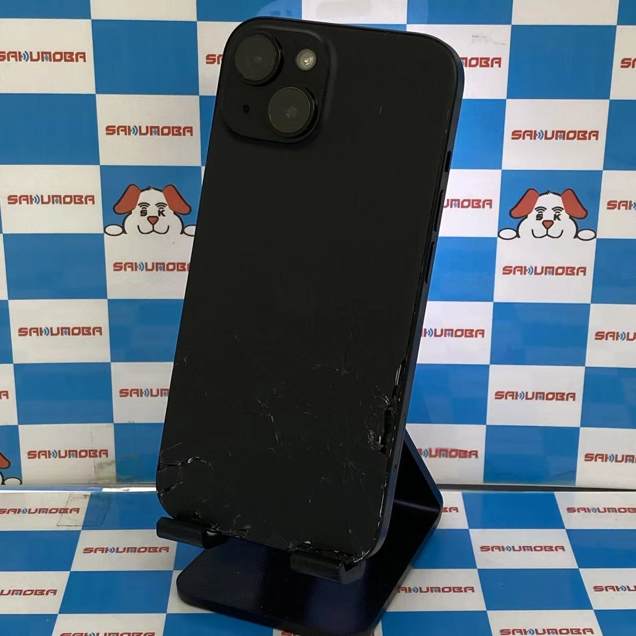iPhone15 128GB ブラック MTMH3J/A SIMフリージャンク品