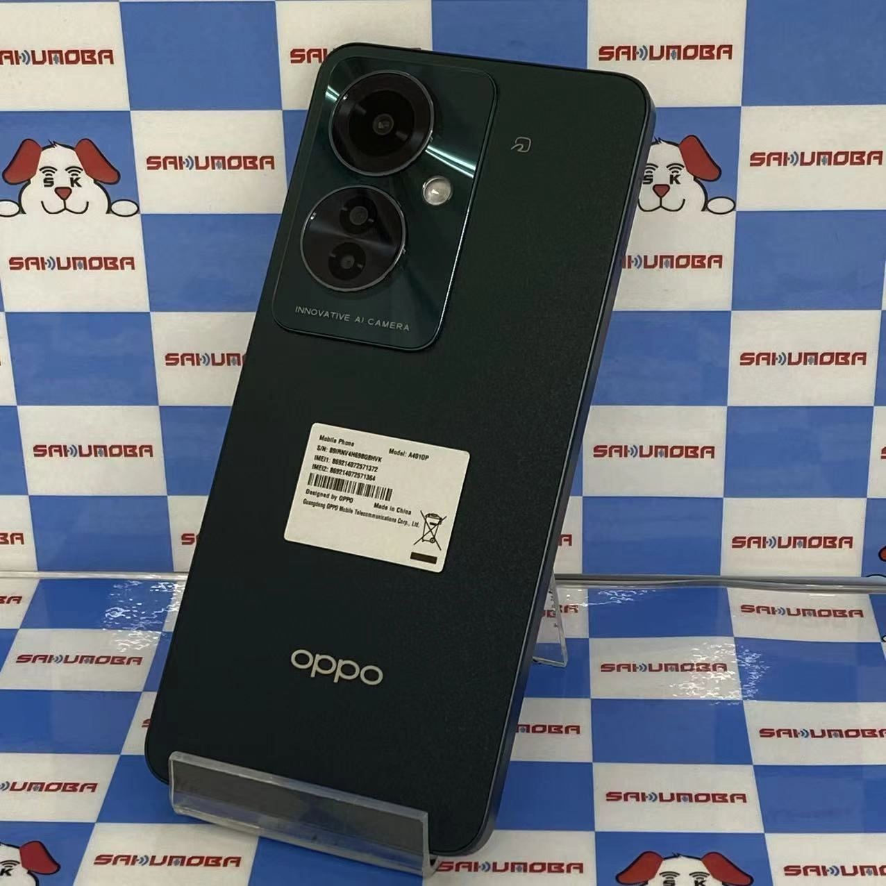 OPPO Reno11 A 8GB/128GB ダークグリーン A401OP Y!mobile版SIMフリー