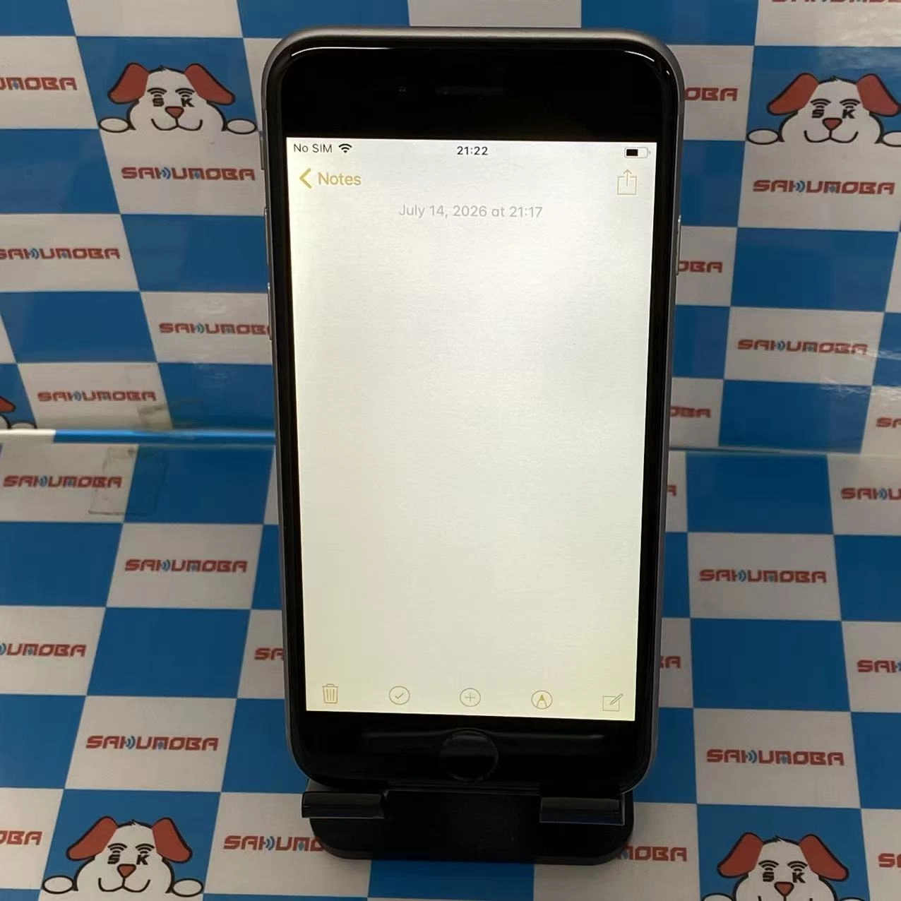 iPhone6 64GB スペースグレイ MG4F2J/A SIMフリー訳あり品