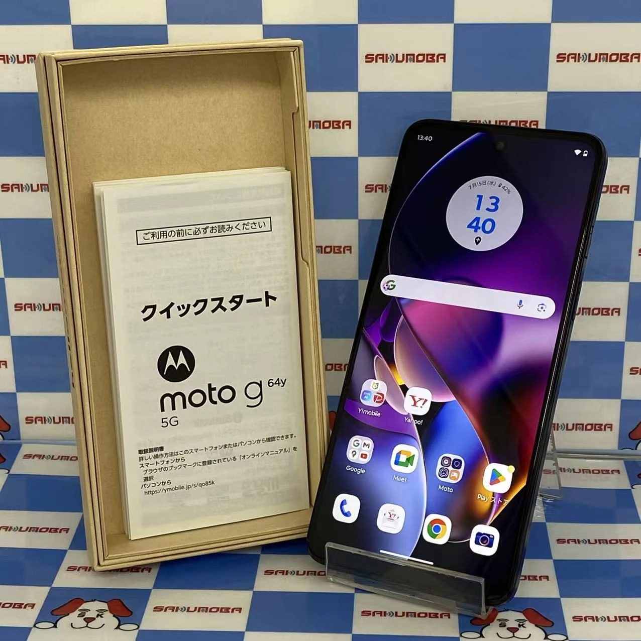 moto g64y 5G 128GB スペースブラック A401MO Y!mobile版SIMフリー美品