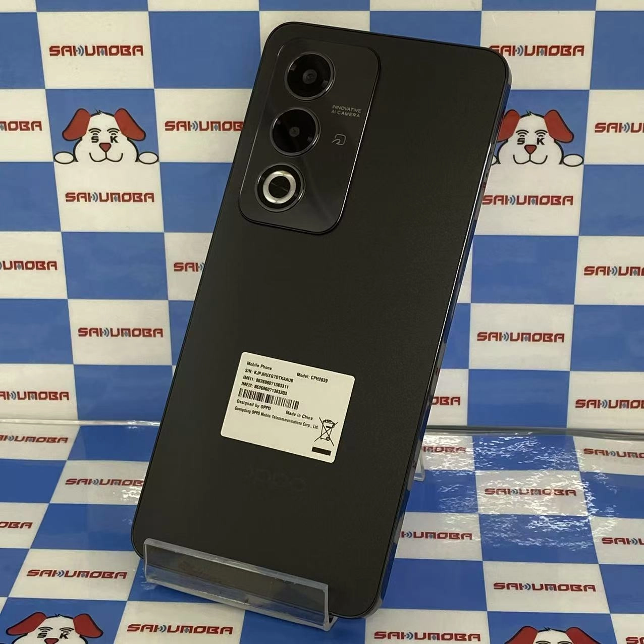 OPPO A3 5G 4GB/128GB ブラック CPH2639 SIMフリー美品