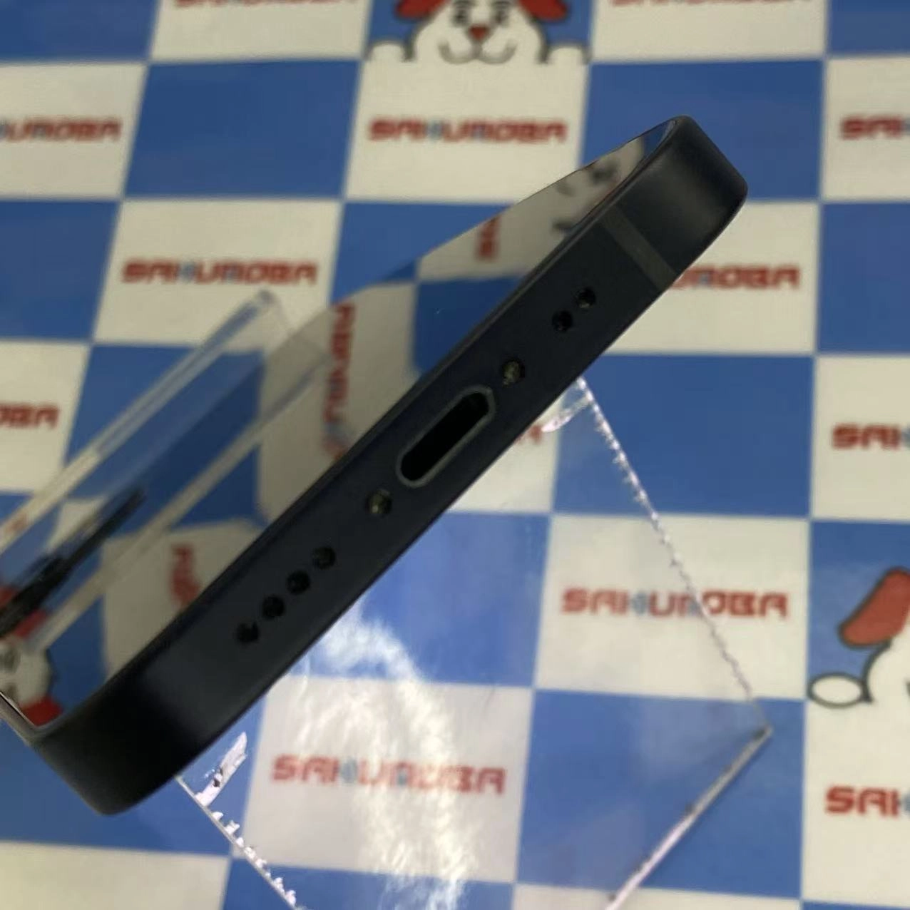 iPhone12 mini 128GB ブラック MGDJ3J/A AU版SIMフリージャンク品外観美品 au