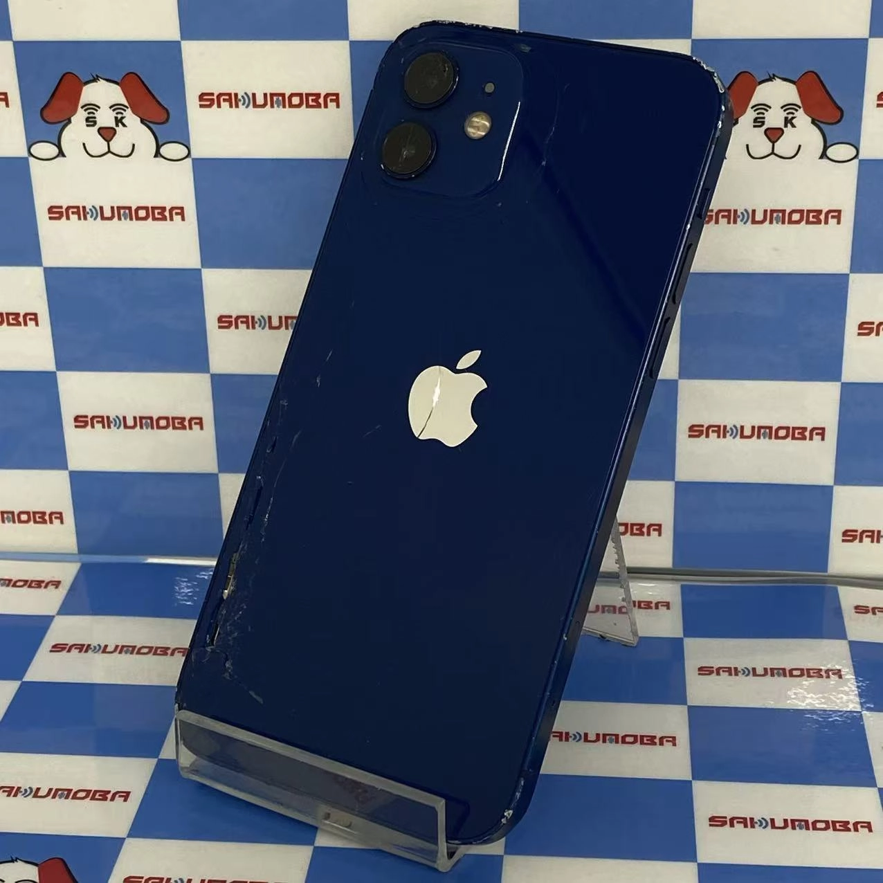 iPhone12 128GB ブルー MGHX3J/A SoftBank版SIMフリージャンク品