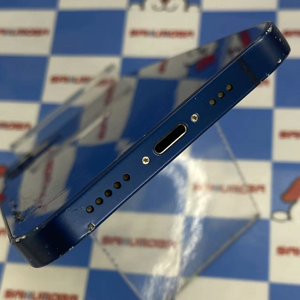 iPhone12 128GB ブルー MGHX3J/A SoftBank版SIMフリージャンク品