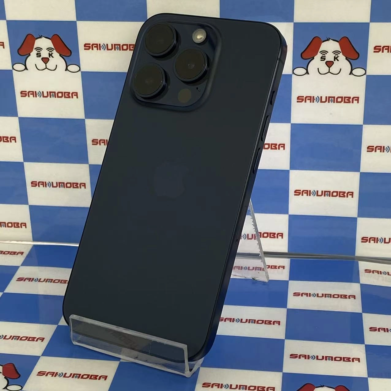 iPhone15 Pro 128GB ブルーチタニウム MTUA3J/A docomo版SIMフリージャンク品