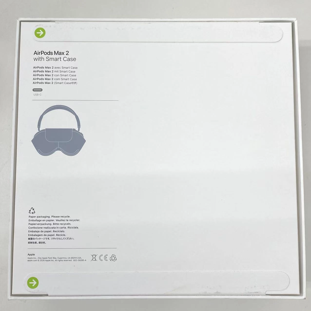 AirPods Max 2 海外版 ミッドナイト MHWK4ZA/A 未開封未使用品