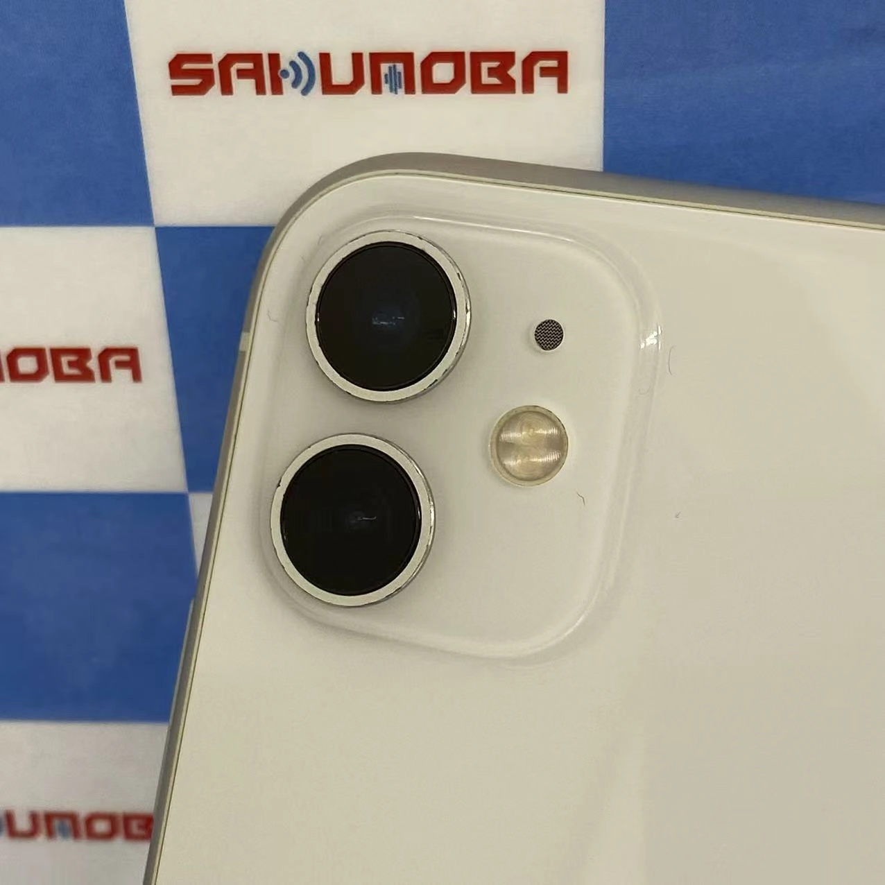 iPhone11 128GB ホワイト MWM22J/A SoftBank版SIMフリージャンク品