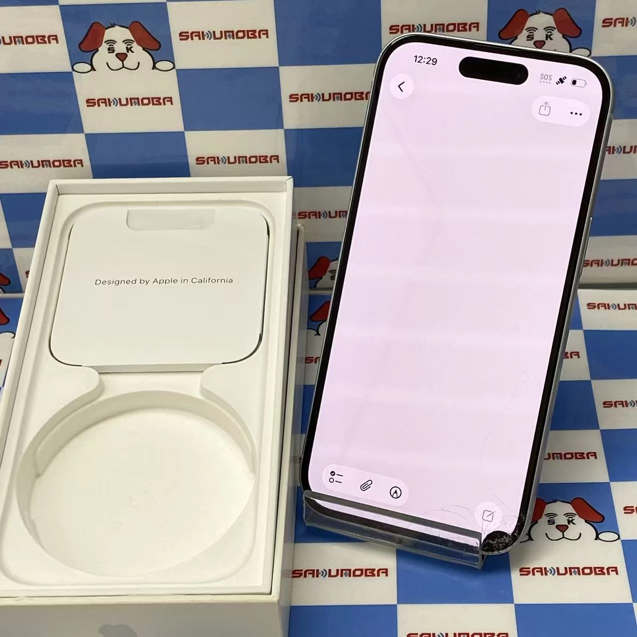 iPhone15 256GB ブルー MTMR3J/A SIMフリー ジャンク品