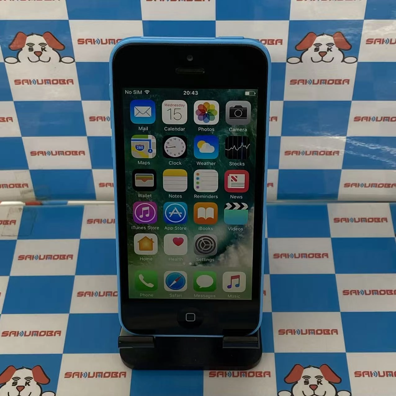 iPhone5c 16GB ブルー ME543J/A docomo版SIMフリー訳あり品