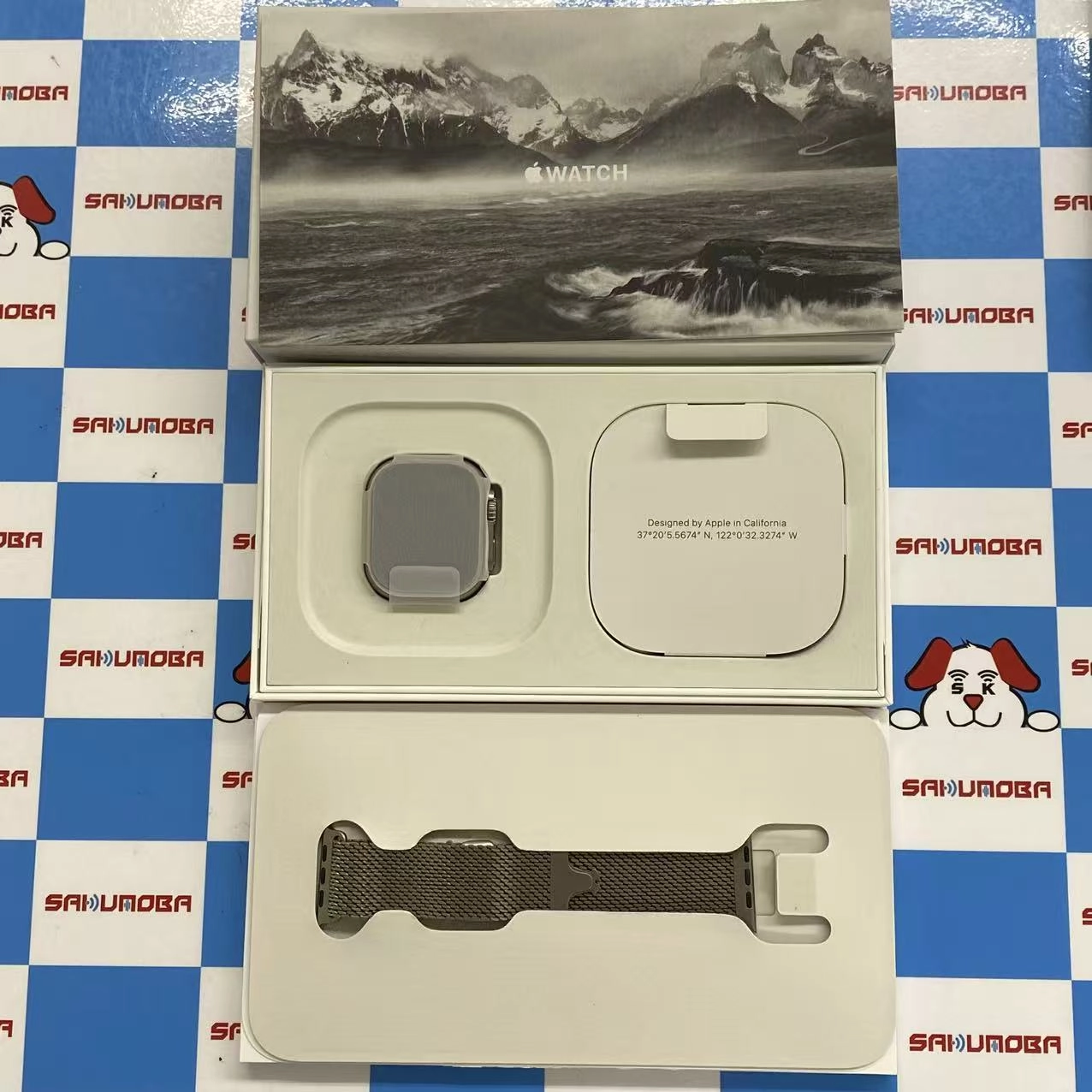 Apple Watch Ultra3 49mm GPS+Cellularモデル 64GB ナチュラル MEWY4J/A SoftBank版SIMフリー開封未使用品