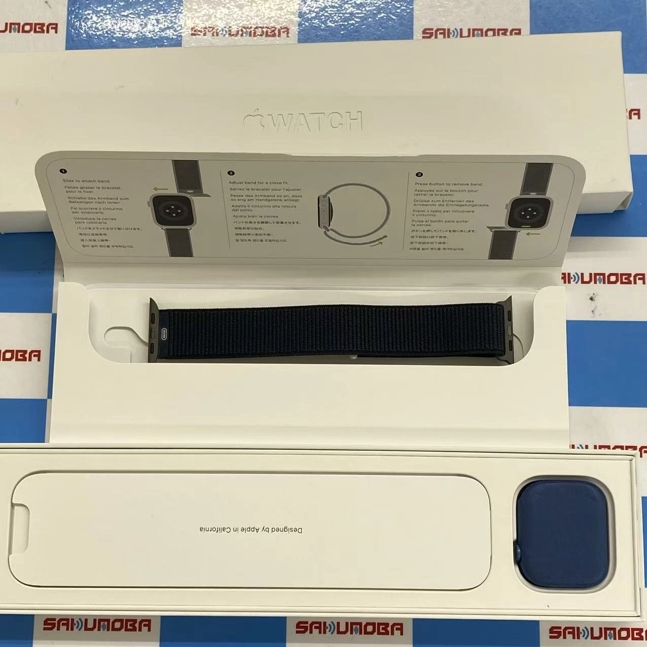 Apple Watch Series7 45mm GPSモデル 32GB ブルー MKN83J/A訳あり品