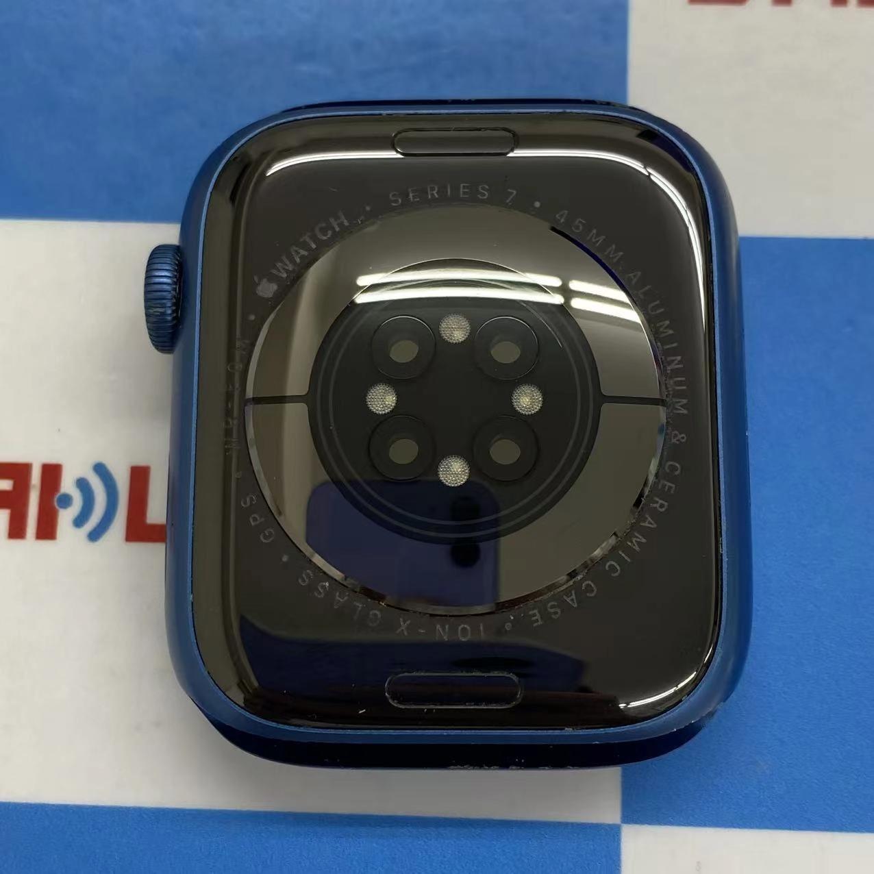 Apple Watch Series7 45mm GPSモデル 32GB ブルー MKN83J/A訳あり品