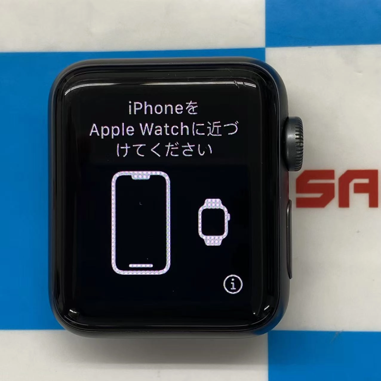 series 3 38mm  GPS 8GB Black MTF02CL/A