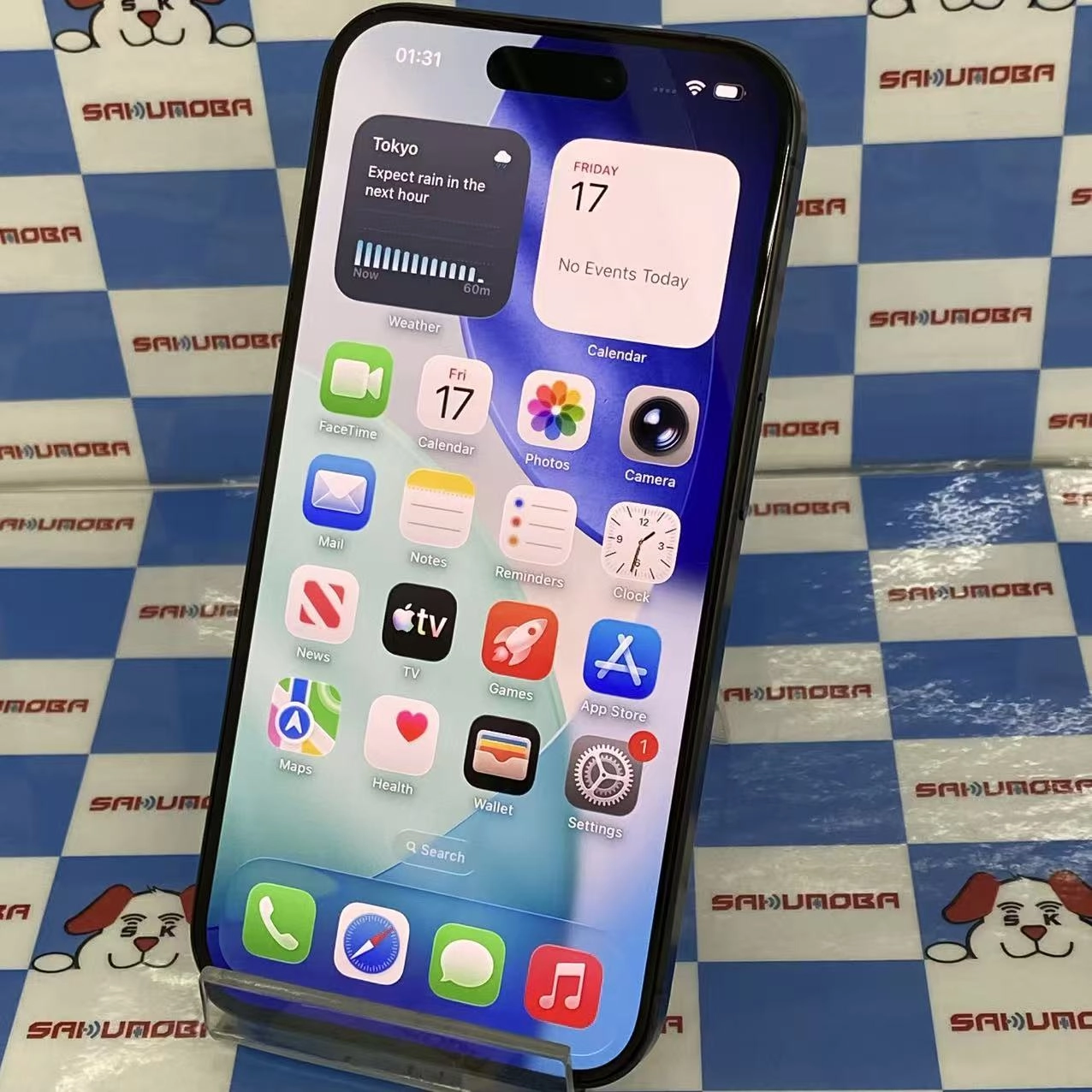 iPhone15 Pro 128GB ブラックチタニウム MTU73J/A  Apple版SIMフリー 極美品