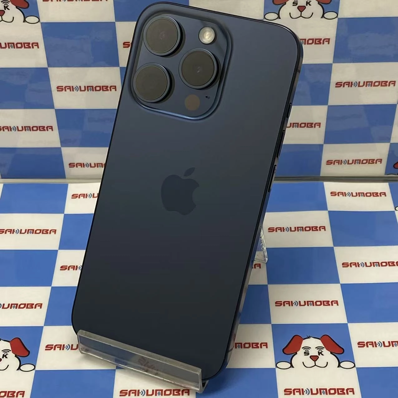 iPhone15 Pro 128GB ブルーチタニウム MTUA3J/A AU版SIMフリー 美品 au