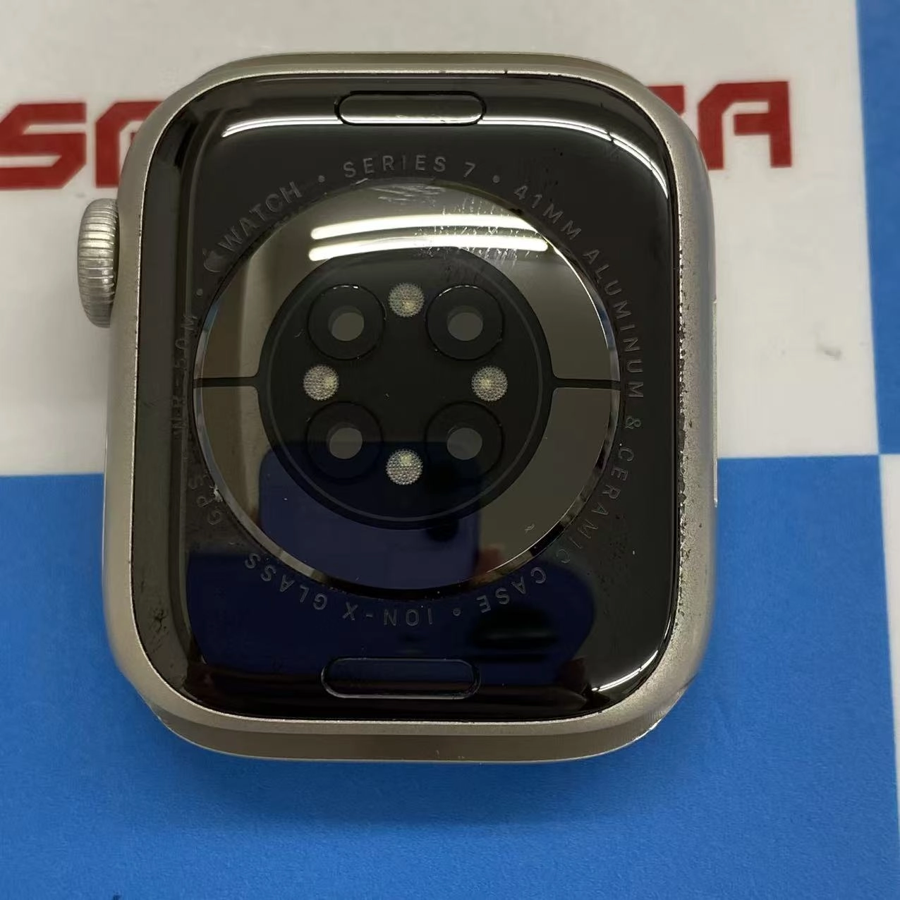 Apple Watch Series7 41mm GPSモデル 32GB Starlight MKNE3 訳あり品 ３２GB