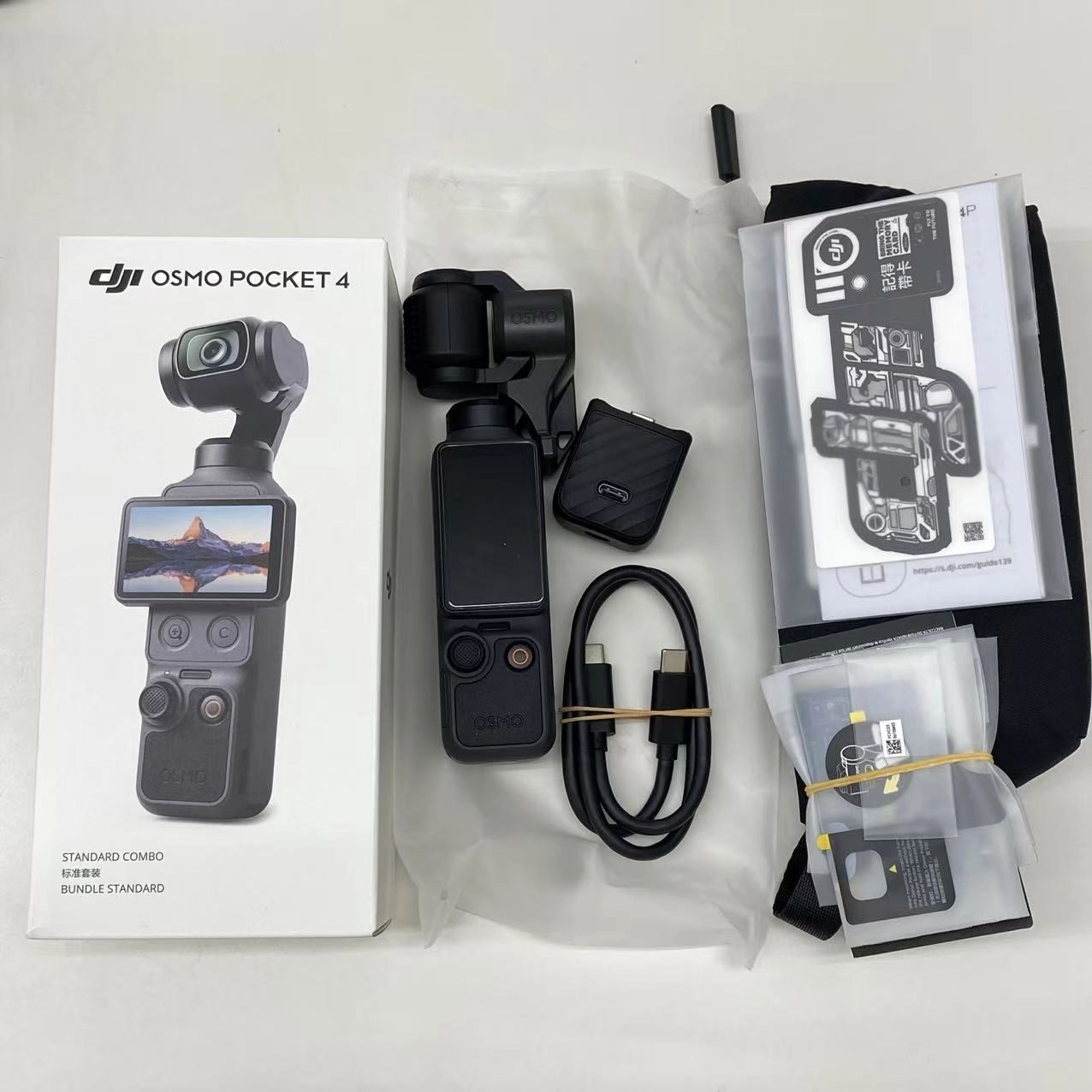 DJI OSMO POCKET4 スタンダードコンボ 128GB ホワイト OP-041 美品