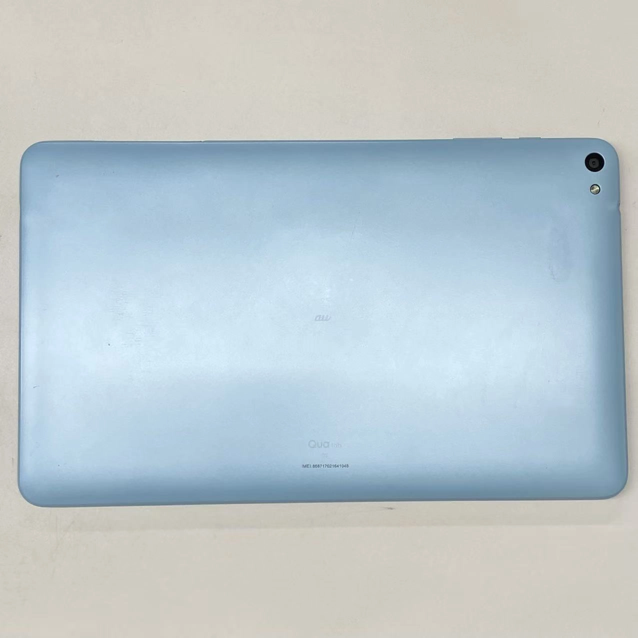 Qua tab 02 16GB エアリーブルー HWT31 AU版SIMフリー 訳あり品 au