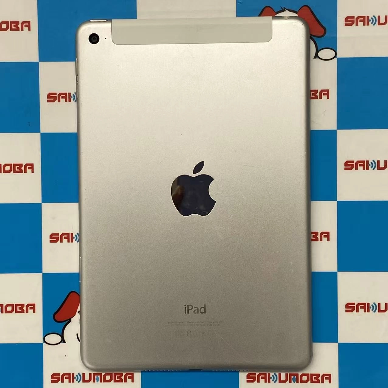 iPad mini 第4世代 Wi-Fi+Cellular モデル 16GB シルバー MK702J/A AU版SIMフリー訳あり品 au
