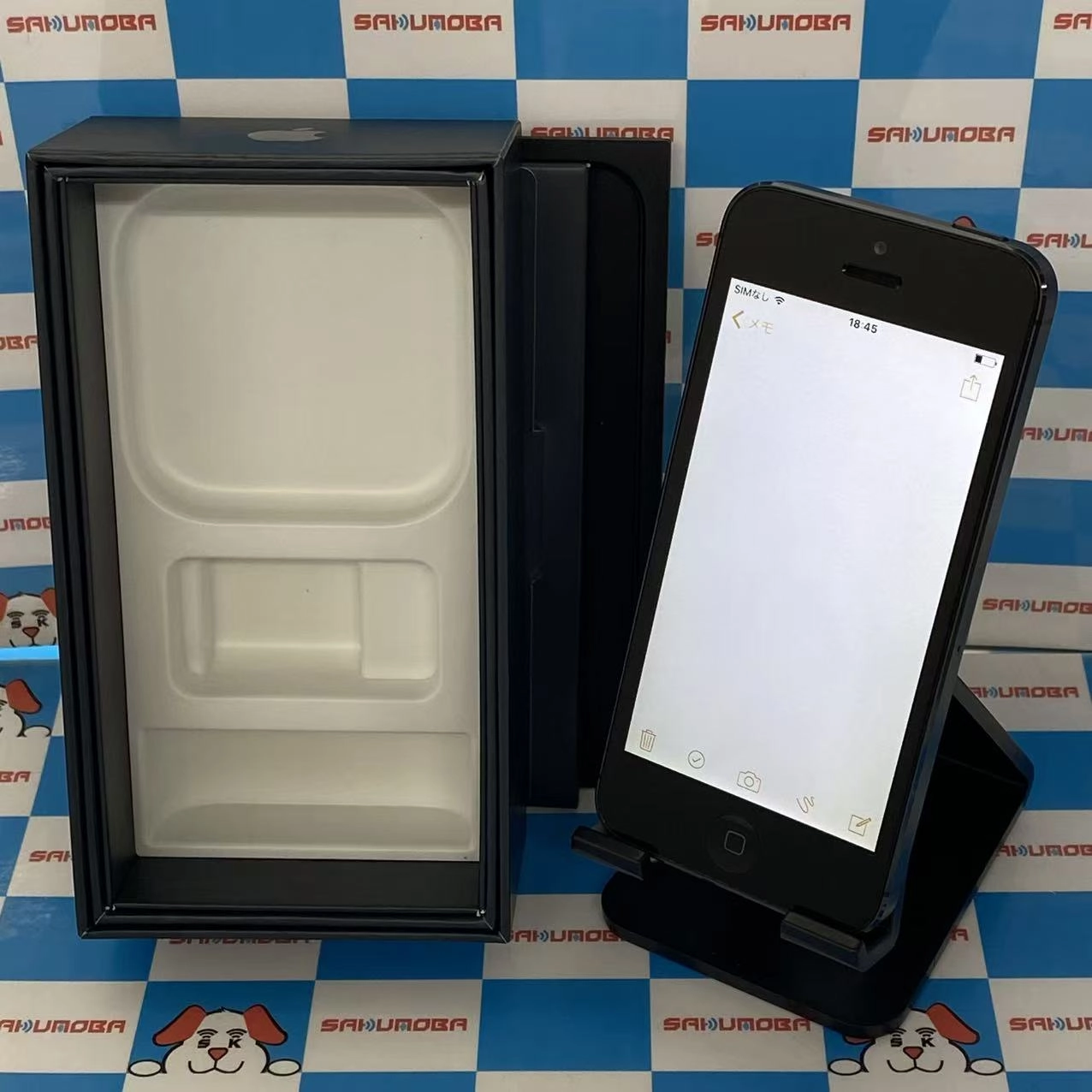 iPhone5 32GB ブラック ME041J/A AU版SIMフリー訳あり品 au