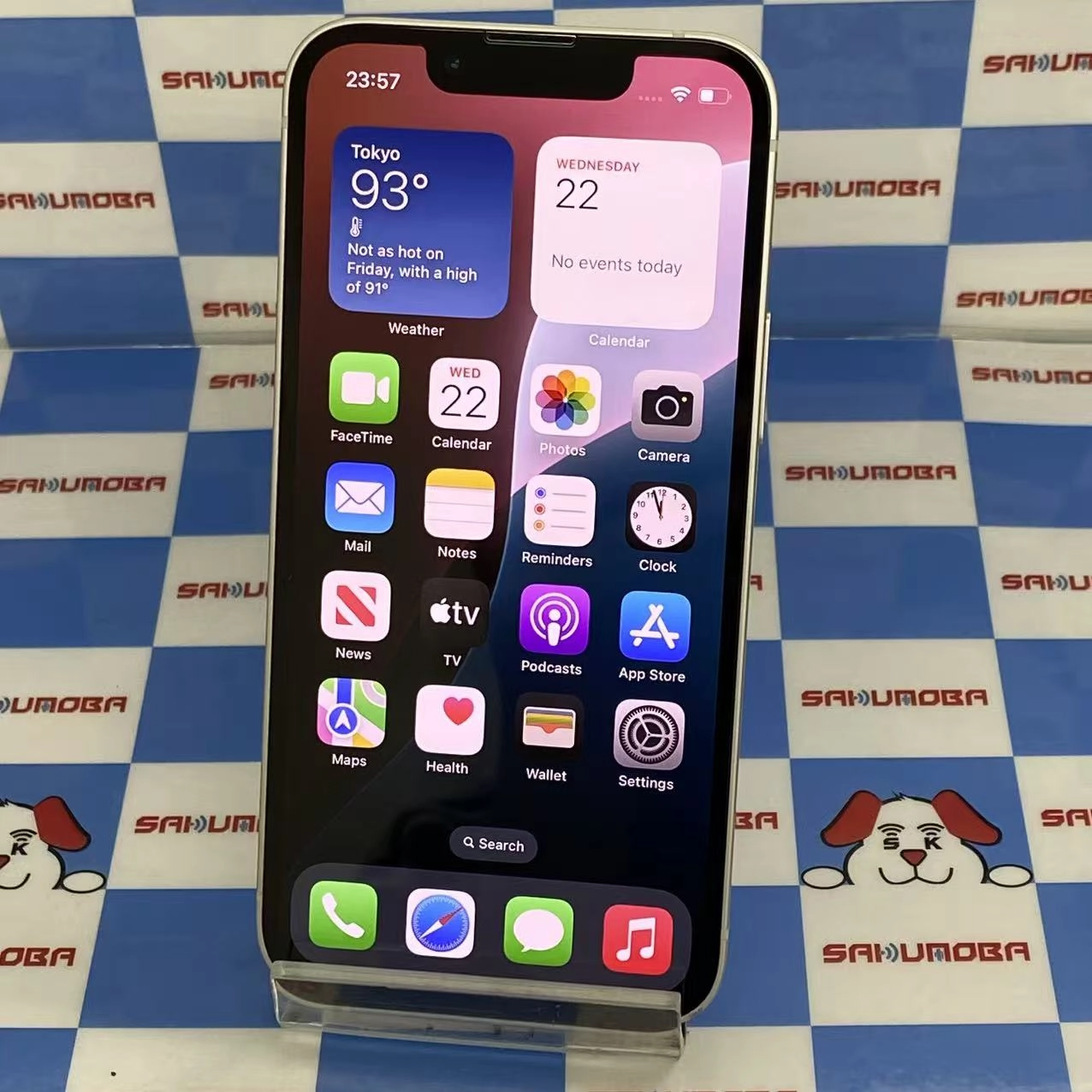 iPhone13 mini 128GB スターライト NLJE3J/A docomo版SIMフリー 美品